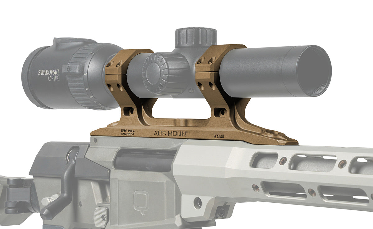 Q 100-299 AUS Direct Mount 34MM Diameter for Mini Fix FDE Finish