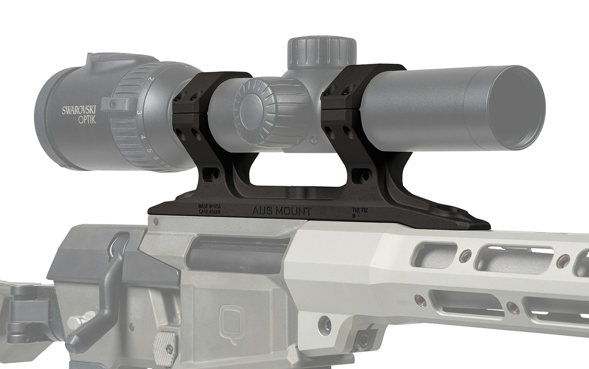Q 100-362 AUS Mount 30mm Direct The Fix Optic Mount Black