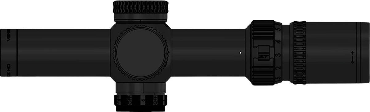 Zero Tech Vengeance HD VG11028F-IR 1-10x Illuminated Reticle Rifle Scope