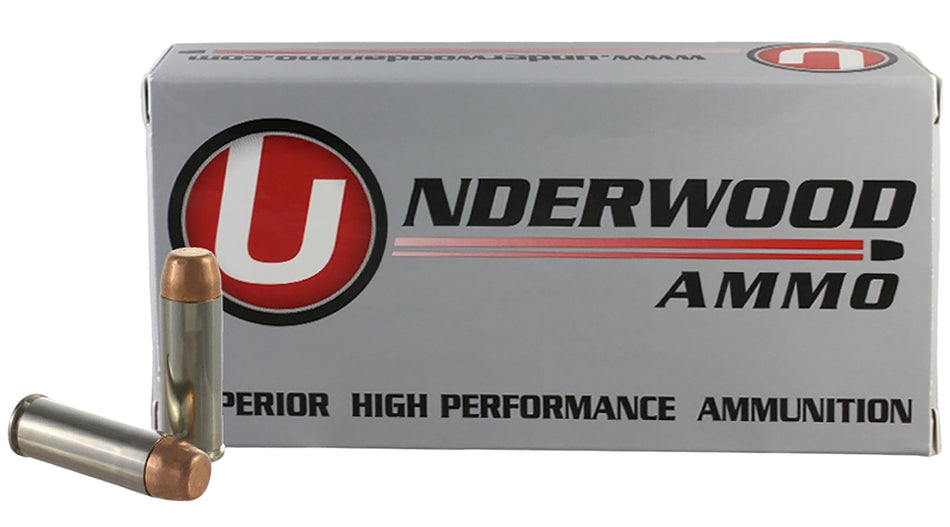 Underwood Ammo Flat Nose .45 Long Colt 250 gr FMJ ammo