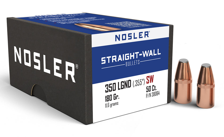 Nosler 350 Legend .355" 180gr PP Rifle Bullets Box of 50