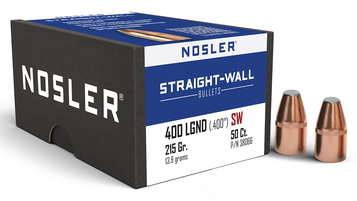 Nosler 400 Legend .400" 215gr PP Rifle Bullets Box of 50