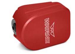 Warne Magazine Extension Sig P320 +3/9mm Red