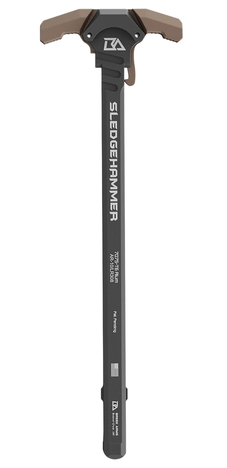 Breek Arms Sledgehammer AR-10 Ambidextrous Charging Handle Flat Dark Earth