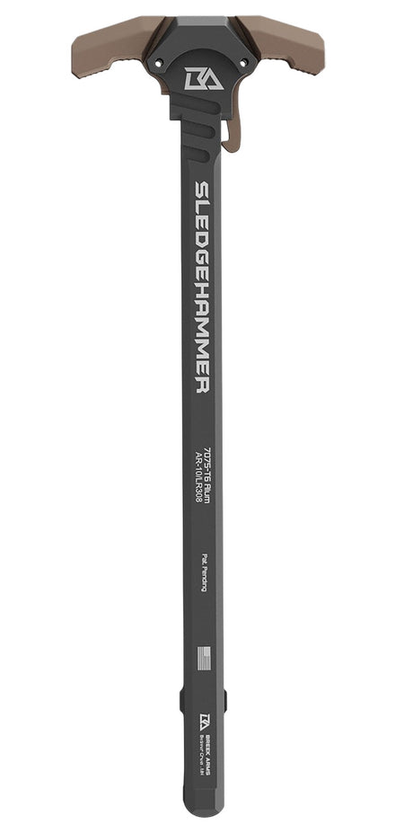 Breek Arms Sledgehammer AR-10 Ambidextrous Charging Handle Flat Dark Earth