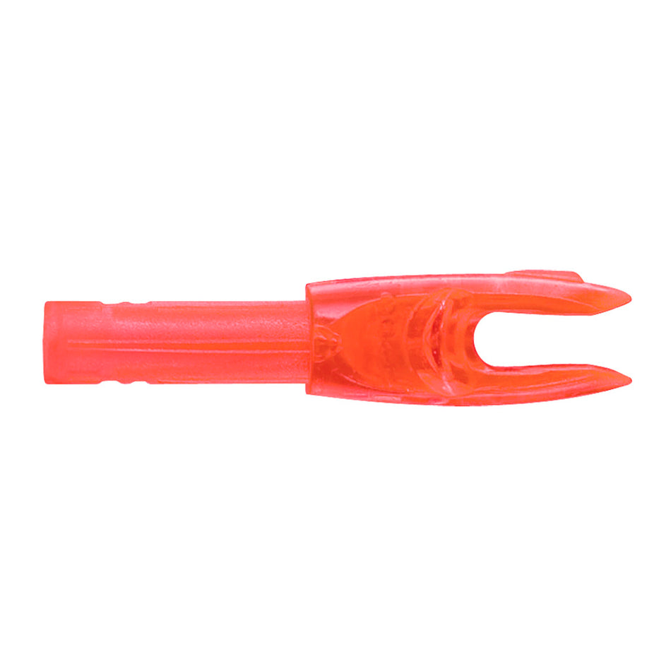 Easton 4mm G Nocks Red Large Groove Press Fit - 12 Pack