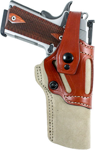 DeSantis Wild Hog Leather Ambi OWB Holster for 1911 5" - Natural