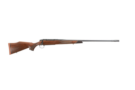 Weatherby 3WASD270WR8B 307 Adventure SD Full Size 270 Wthby Mag 3+1 28" Black Cerakote Fluted Threaded Barrel, Graphite Black Cerakote Drilled & Tapped Stainless Steel Receiver, Fixed Walnut Stock