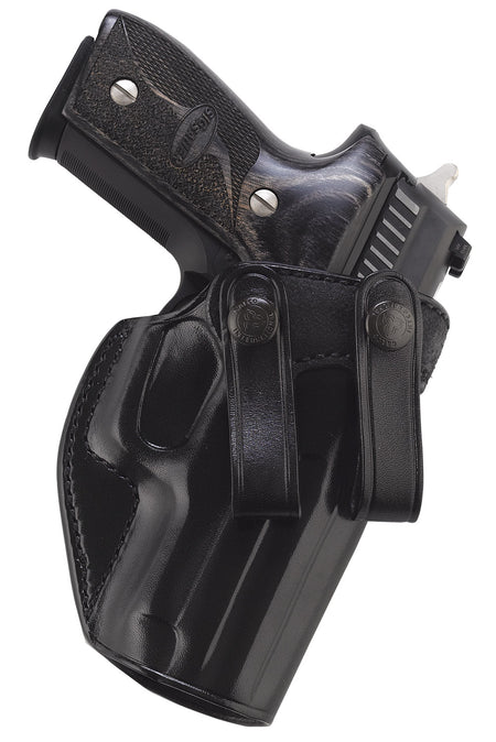Galco Summer Comfort IWB Holster Black Leather Sig P320 Compact Beretta APX Sig M18 Right Hand