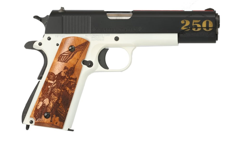 AUTO 1911BKOC17 1911 45 5" 7R 250TH MARINES