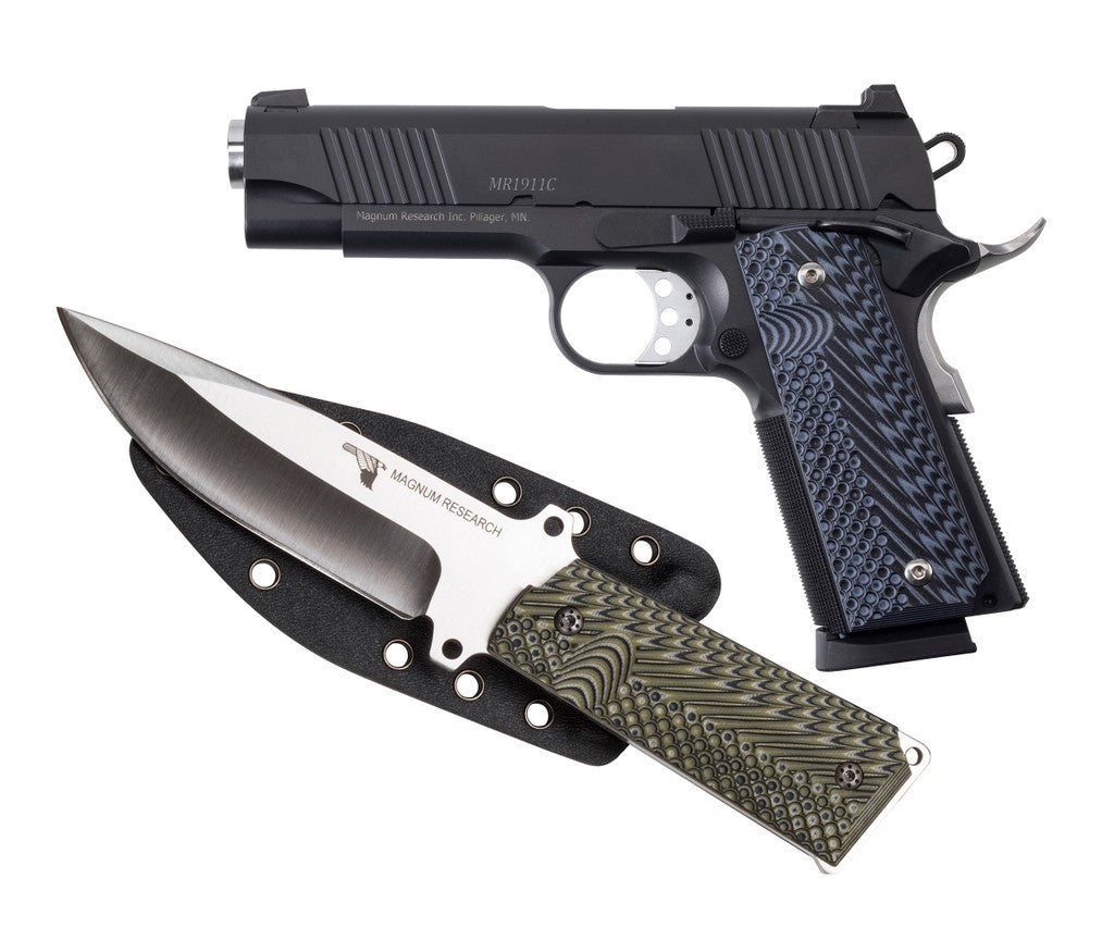 DE 1911 9MM 4.3" BLACK KNIFE # DE1911C9-K