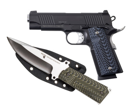 DE 1911 9MM 4.3" BLACK KNIFE # DE1911C9-K