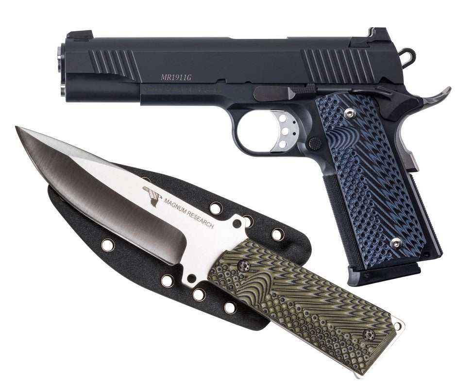 DE 1911 9MM 5" BLK KNIFE # DE1911G9-K