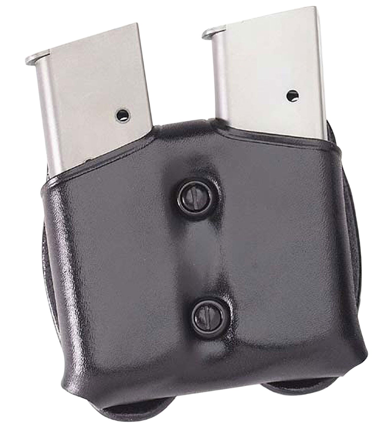 Galco CDM22B Cop Double Magazine Carrier Black Leather for Taurus PT140