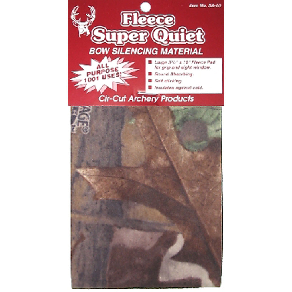 Cir-Cut Micro Fleece Silencing Pad Camouflage 3.75x10 in.
