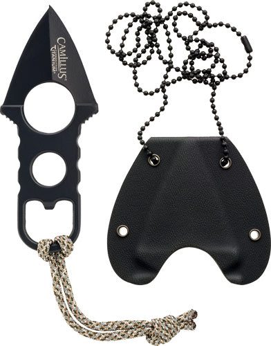 Camillus Heater Boot Knife 2" SS Blade with Paracord Wrap and Sheath