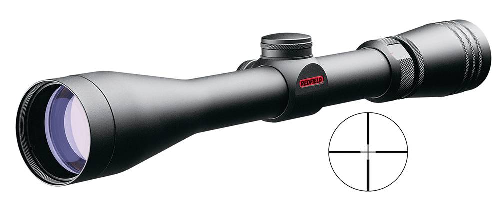 Redfield 67110 Revolution 4-12x40mm Rifle Scope 1" Tube Black Matte 4-Plex