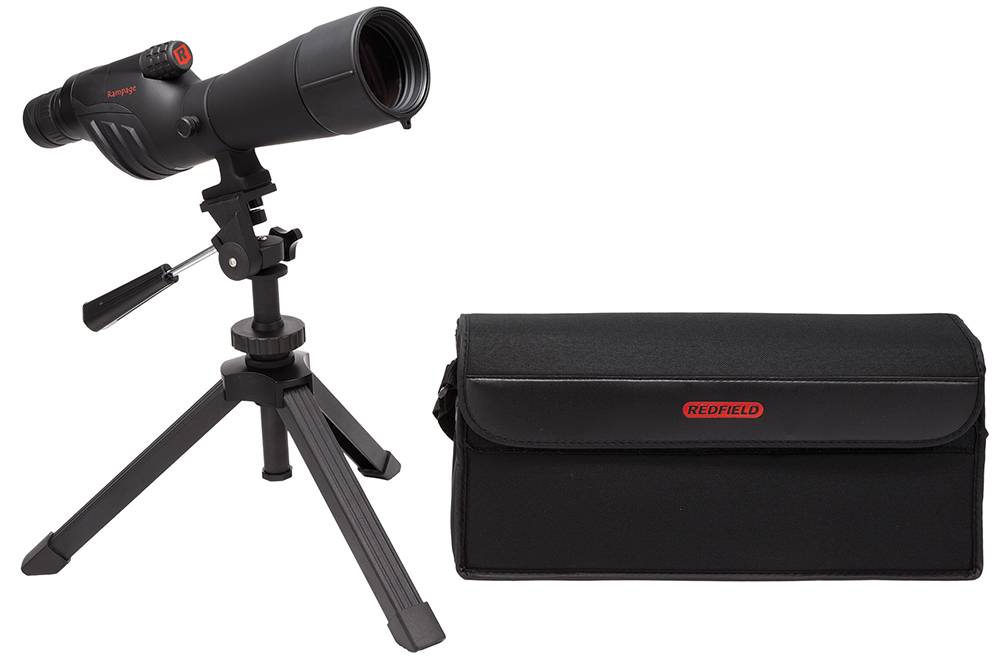 Redfield Rampage 20-60x60mm Spotting Scope Kit Straight Black