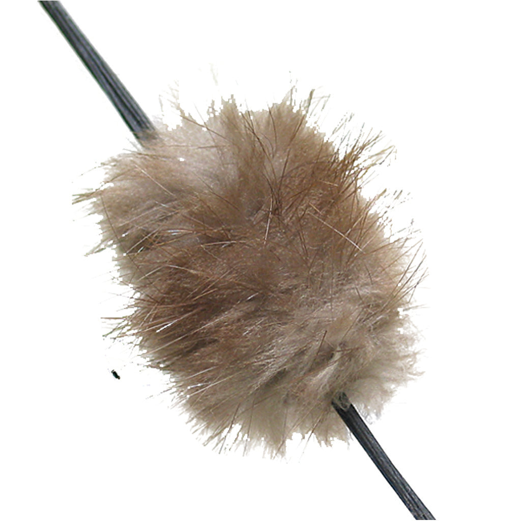 Mountain Man Beaver Balls Brown Bow String Silencer 1 pk.