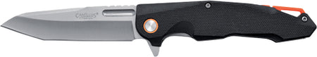 Camillus Regent Folding Knife 4" SS Blade Black Nylon Handle