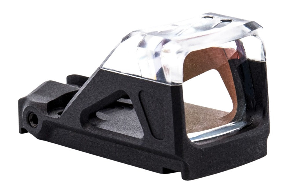 Shield Sights Open Mini Sight (OMS) Sub Compact, Glass Edition, Red Dot Sight, Non Magnified, Fits Shield Footprint, 8 MOA Dot, Black OMSSC-8MOA-GLASS