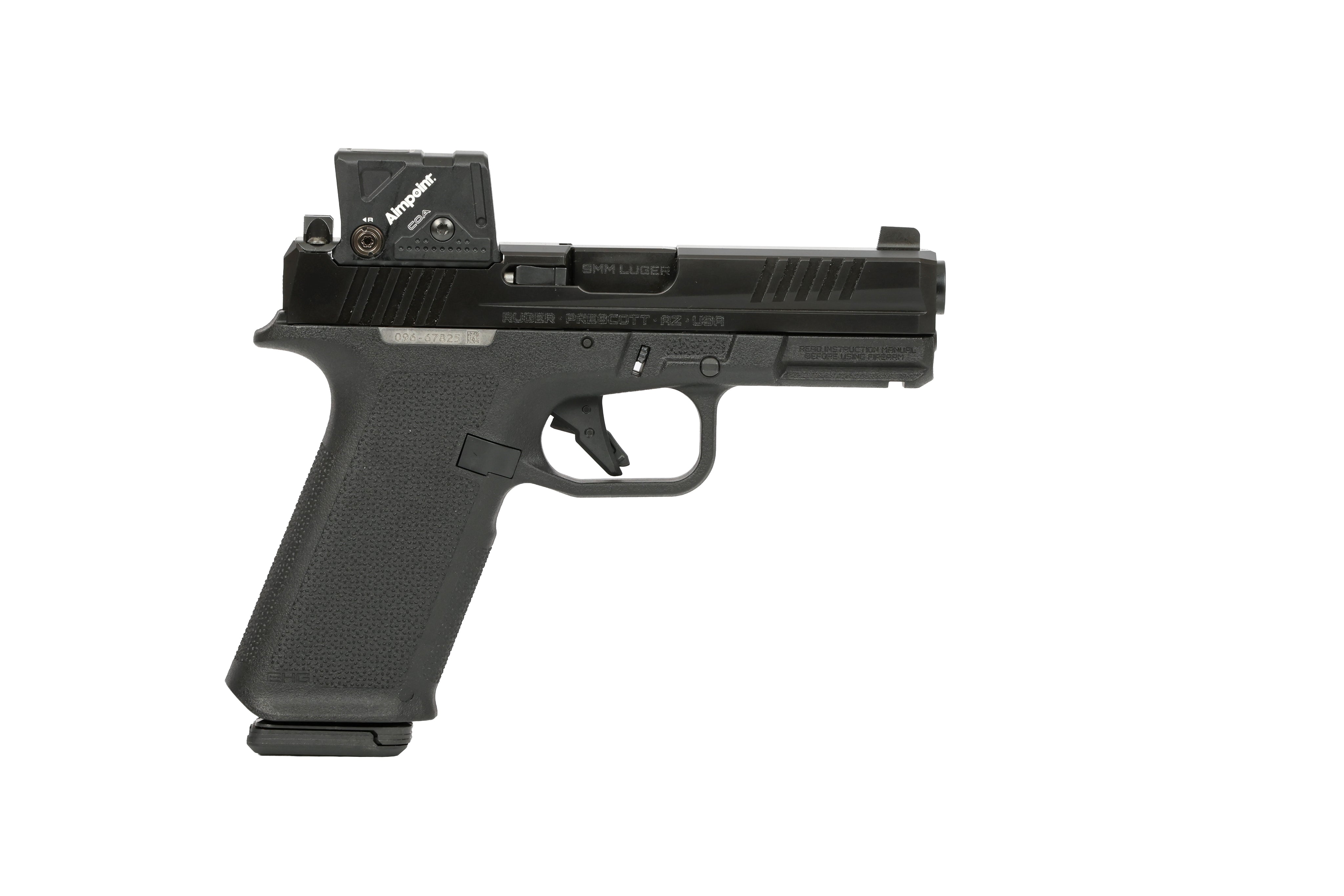 RXM 9MM BLK/BLK 17+1 4" COA 19465 AIMPOINT COA RED DOT