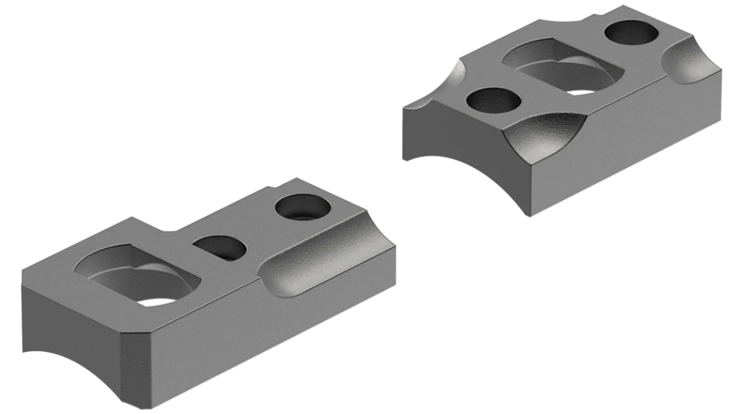 Leupold 60910 Dual Dovetail Scope Base Set Matte Black Steel for Kimber 84