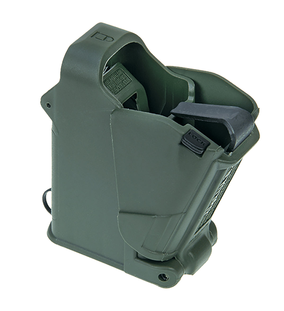 Maglula UP60DG UpLULA Dark Green Polymer Pistol Magazine Loader & Unloader for 9mm Luger/.45 ACP