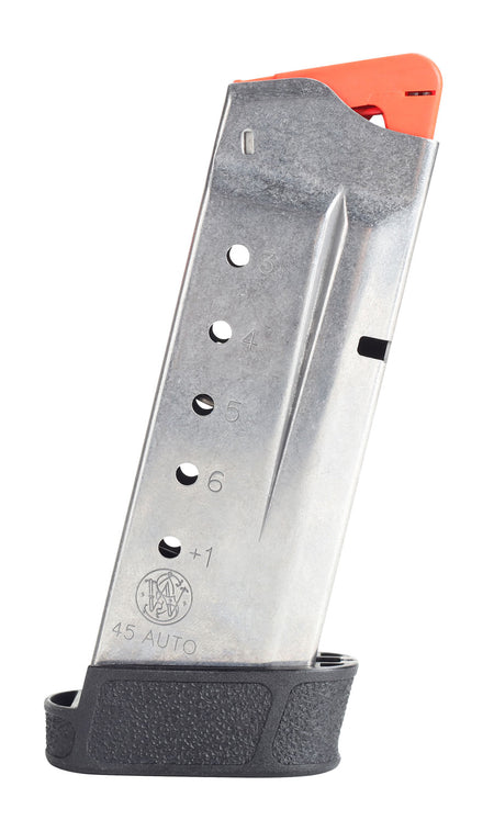Smith & Wesson 3005567 M&P Shield Magazine 7rd 45ACP Stainless Steel