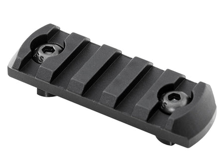 Mission First Tactical Tekko Metal M-LOK 5-Slot Picatinny Rail 2-3/8" Black