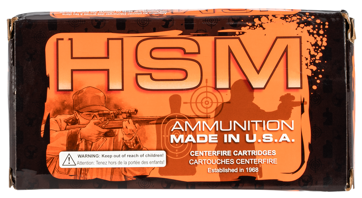 HSM Varmint Rifle Ammunition 22-250 Rem. Soft Point 55 gr. 20 rd.