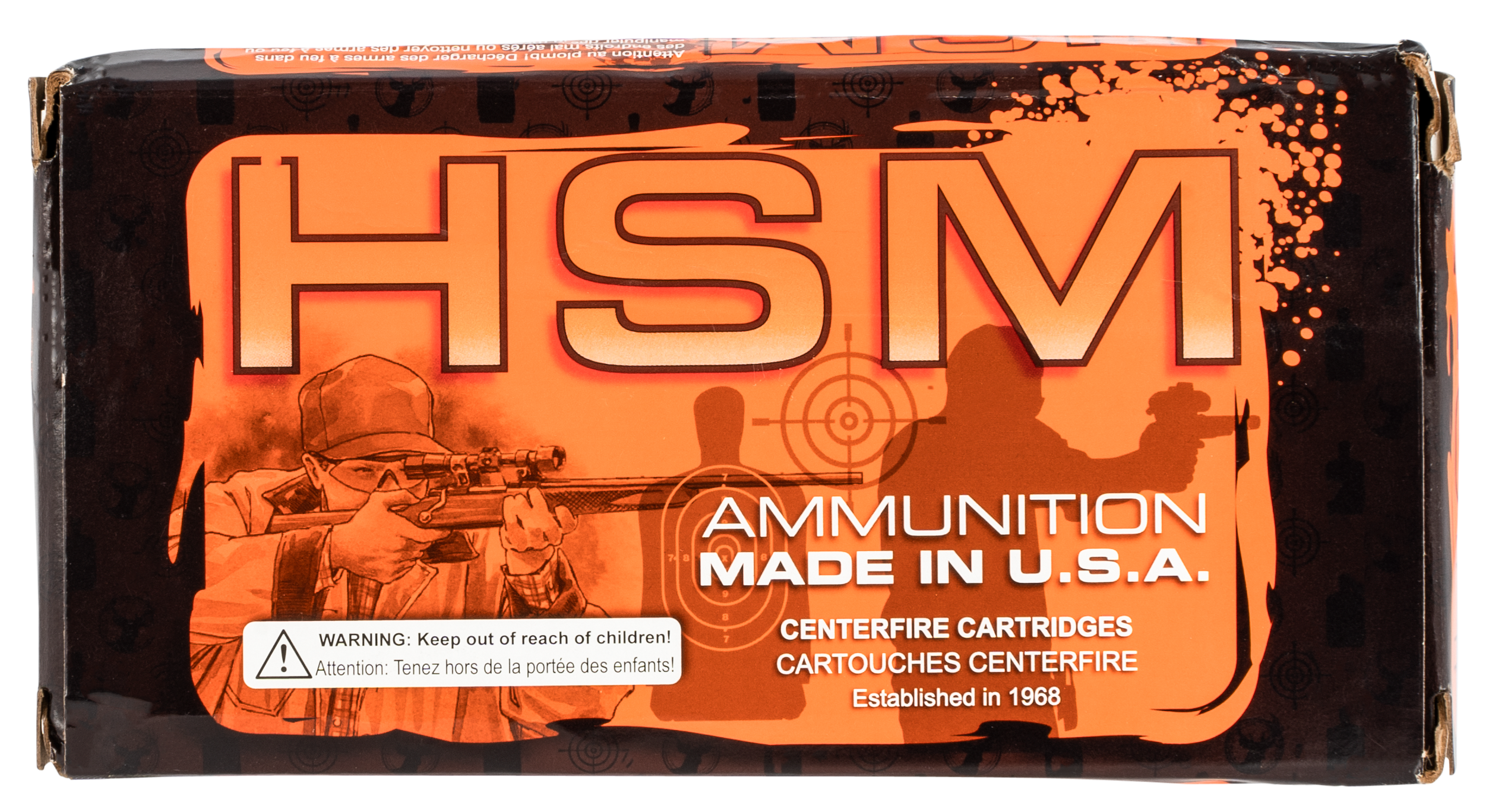 HSM Varmint Rifle Ammunition 22-250 Rem. Soft Point 55 gr. 20 rd.