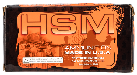 HSM Varmint Rifle Ammunition 22-250 Rem. Soft Point 55 gr. 20 rd.