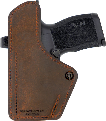 VersaCarry Compound Custom IWB Holster Poly for S&W M&P Shield Brown