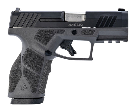 Taurus 1-GX2931G GX2 9mm Luger 13+1 3.37" Matte Stainless Steel Barrel, Matte Black Serrated Stainless Steel Slide, Gray Polymer Frame w/Picatinny Rail, Polymer Grip