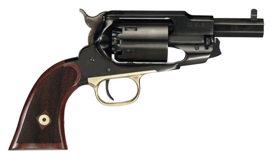 1858 ACE Black Powder Revolver .44 Cal 3" Blued Walnut Checkered Grip