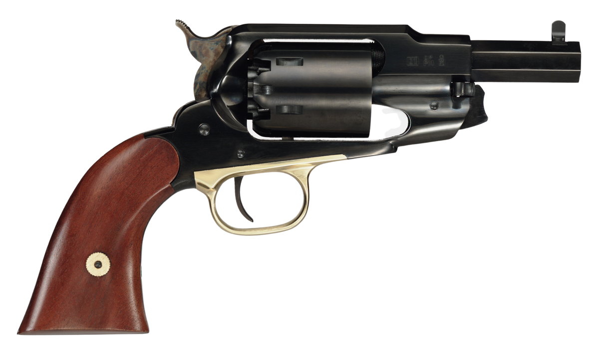 1858 ACE Black Powder Revolver .44 Cal 3" Blued Barrel Walnut Grip