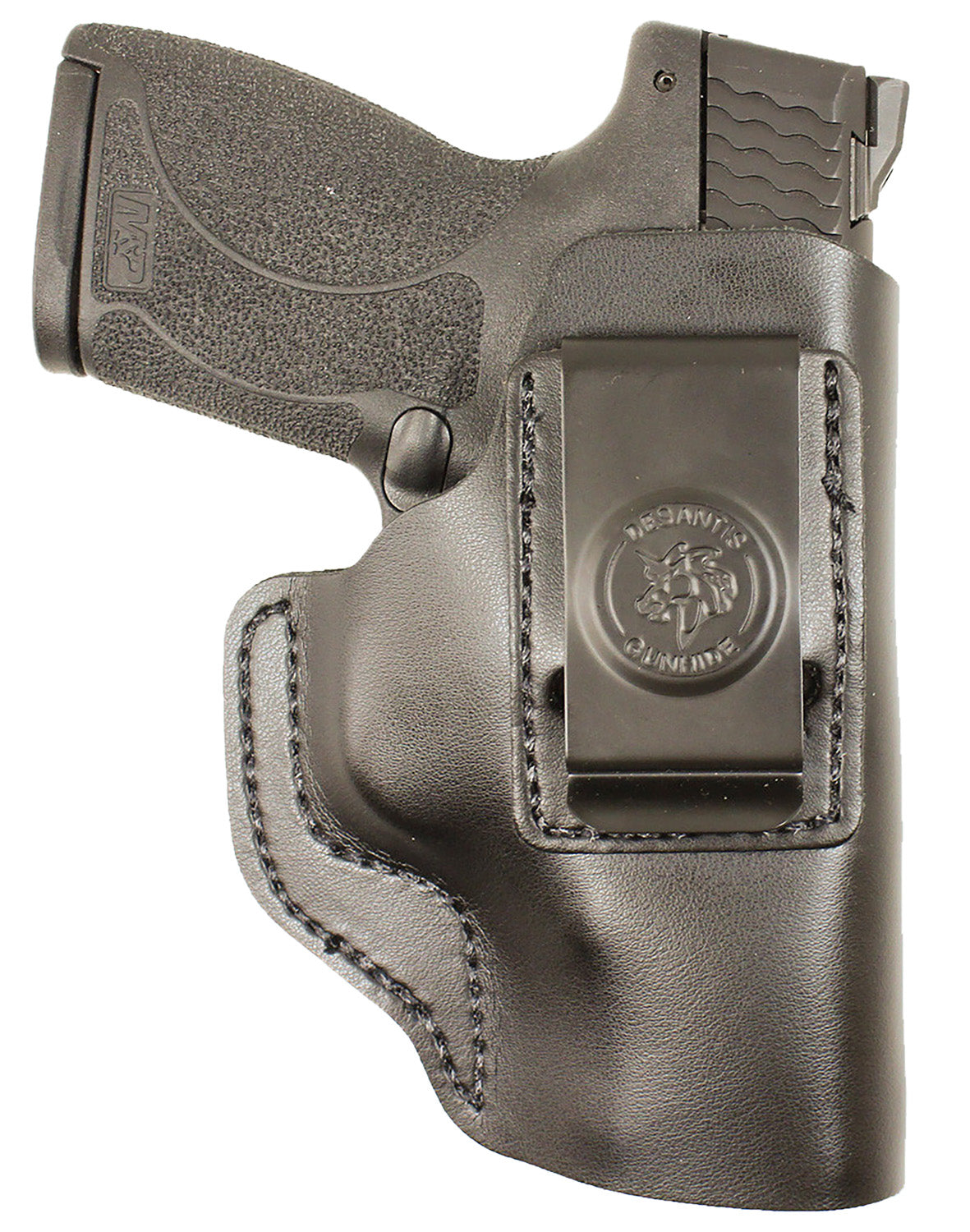 DeSantis Gunhide Insider IWB Black Leather Holster Fits S&W M&P Shield M2.0 9/40/45 Right Hand