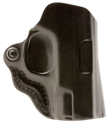DeSantis Mini Scabbard OWB Holster Black Leather Belt Slide for Sig P938 Right Hand