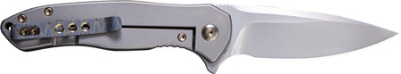 WE Knife Kitefin Folding Knife 3.24" Carbon Fiber/Polished Bead Blast