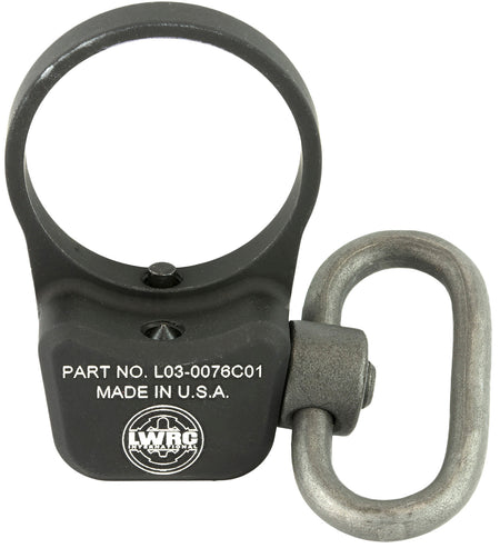 LWRC 2000072A01 Ambidextrous Quick Detach Sling Mount Metal Black