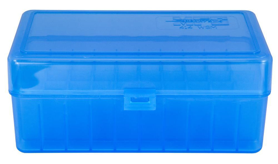Berry's Model 414 WSM Blue Polypropylene Ammo Box - 50 Round