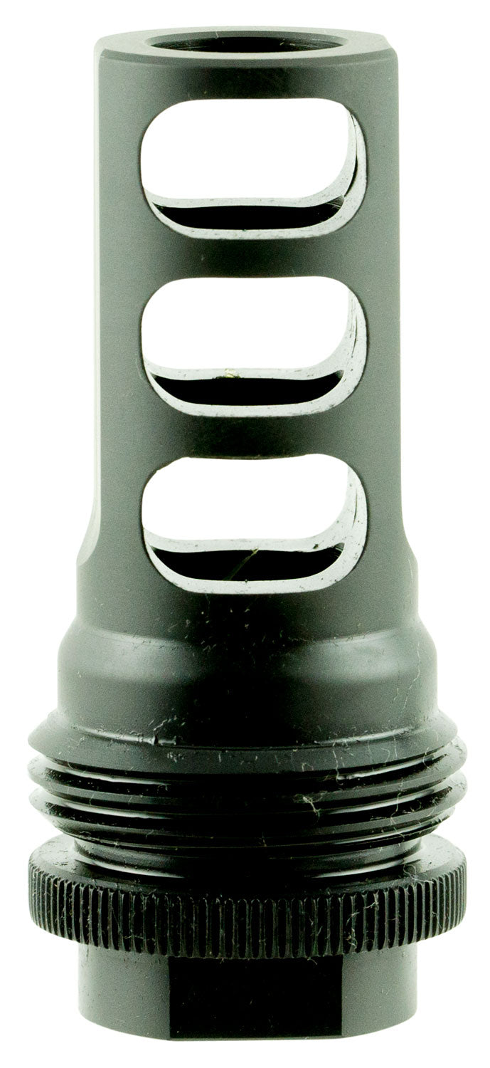 SilencerCo AC1557 ASR Muzzle Brake 458 Cal Black Steel 5/8"-32 tpi