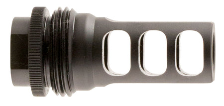 SilencerCo AC1733 ASR Muzzle Brake 458 Cal Black Steel 5/8"-24 tpi