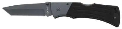 Ka-Bar G10 Mule Folding Knife 9.25in OAL 3.938in Tanto Blade Black G10 Grips