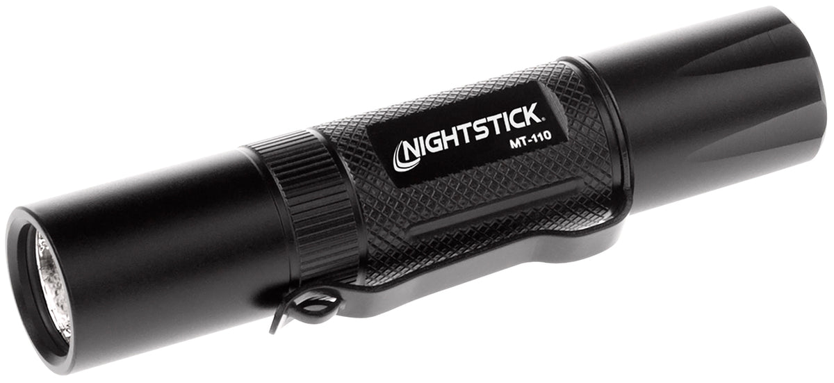 Nightstick MT110 Mini-TAC Tactical Flashlight Black Anodized 150 Lumens White LED
