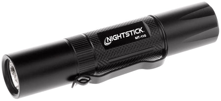 Nightstick MT110 Mini-TAC Tactical Flashlight Black Anodized 150 Lumens White LED