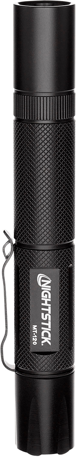 Nightstick MT120 Mini-TAC Tactical Flashlight Black Anodized 200 Lumens White LED