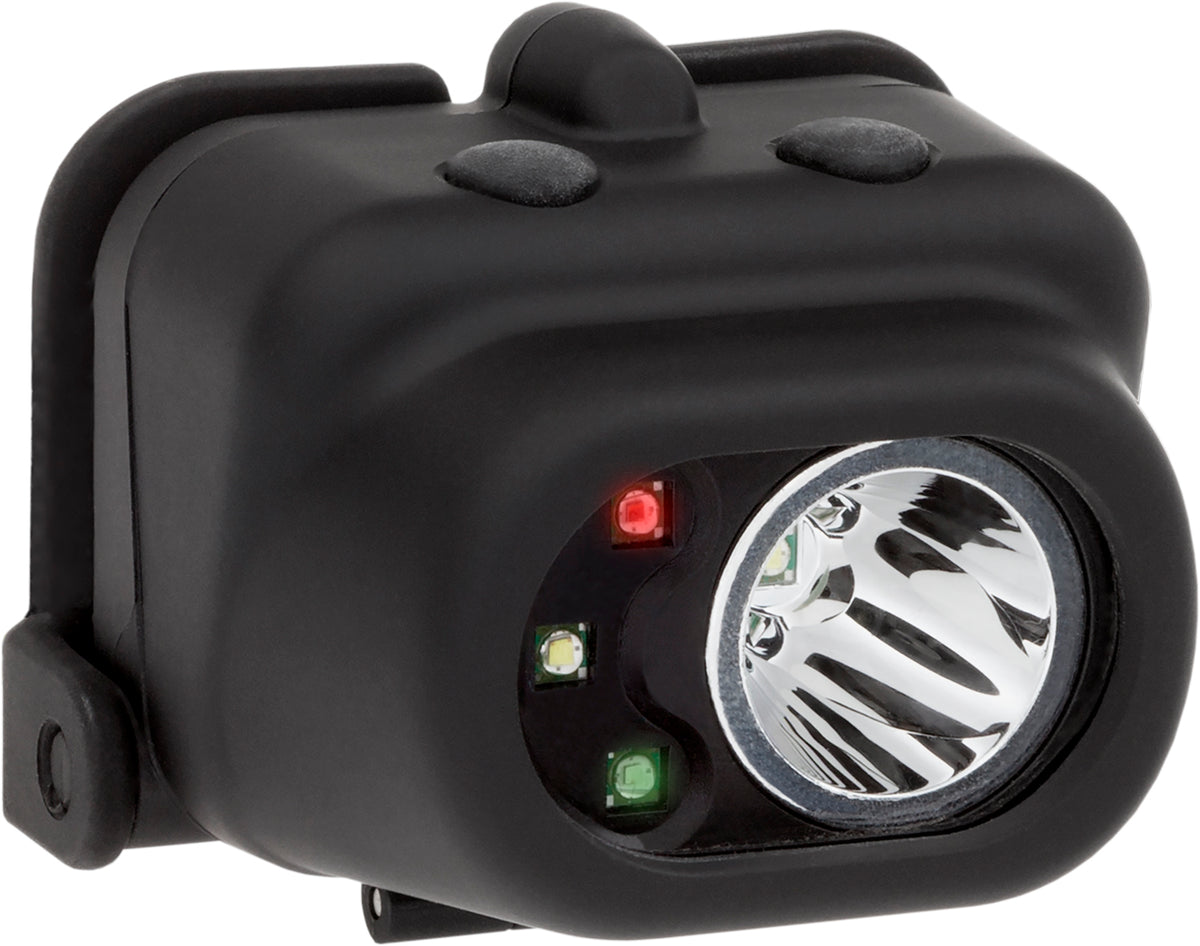 Nightstick NSP-4610B Multi-Function Headlamp Black 110/135/210 Lumens White/Red/Green LED