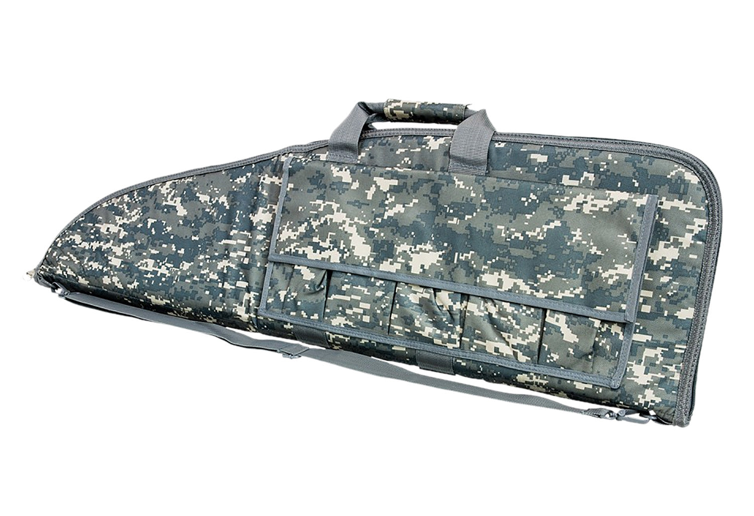 NcStar CVD2907-40 Tactical Rifle Case PVC Nylon Smooth Double Zippers Foam Padded